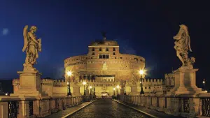 Roma ossa umane Castel Sant'Angelo