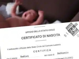 roma atto nascita mai registrato