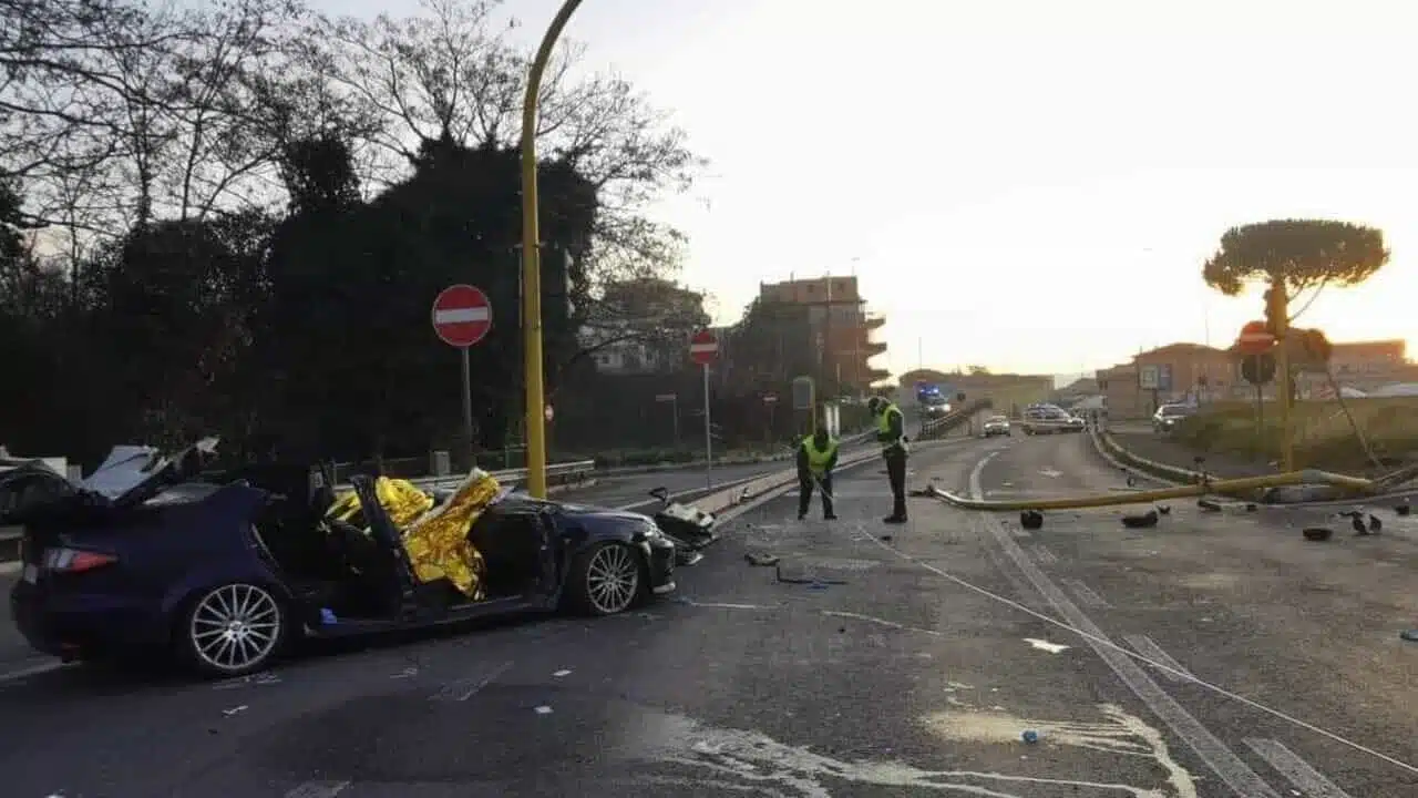 incidente roma morto oggi 4 marzo