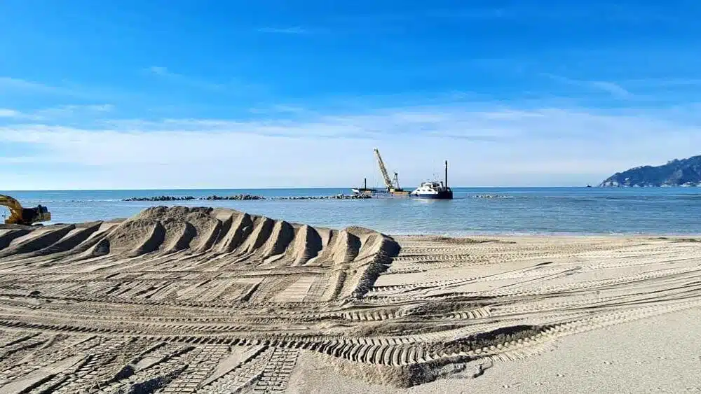 ripascimento litorale salerno stop sentenza tar